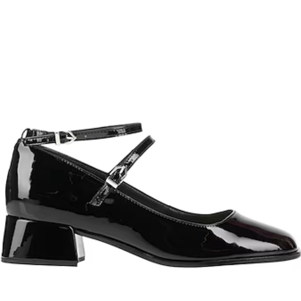 SCHUTZ Black Patent Leather Heels
